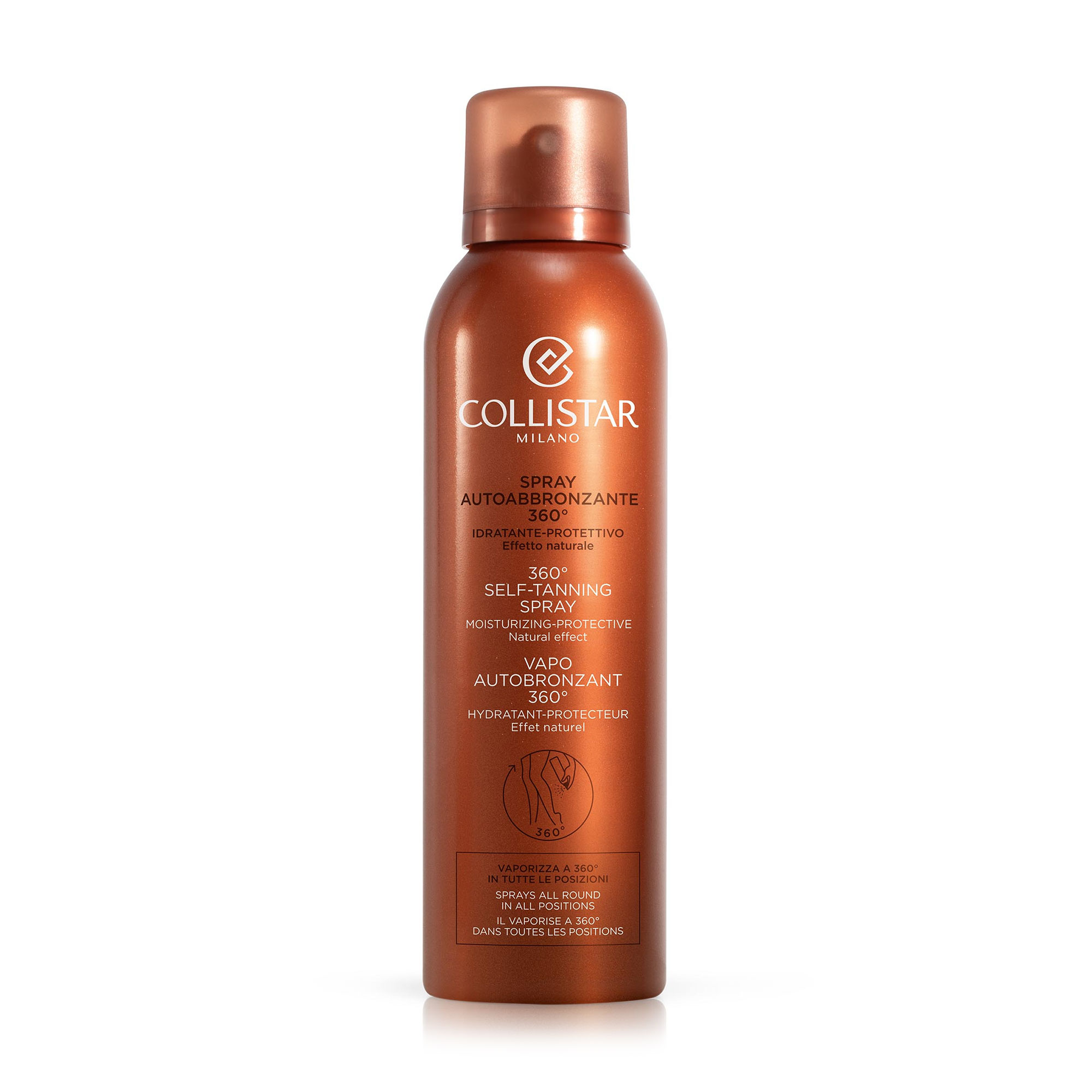Зволожувальний спрей-автозасмага для тіла Collistar 360 Self-Tanning Spray, 150 мл
