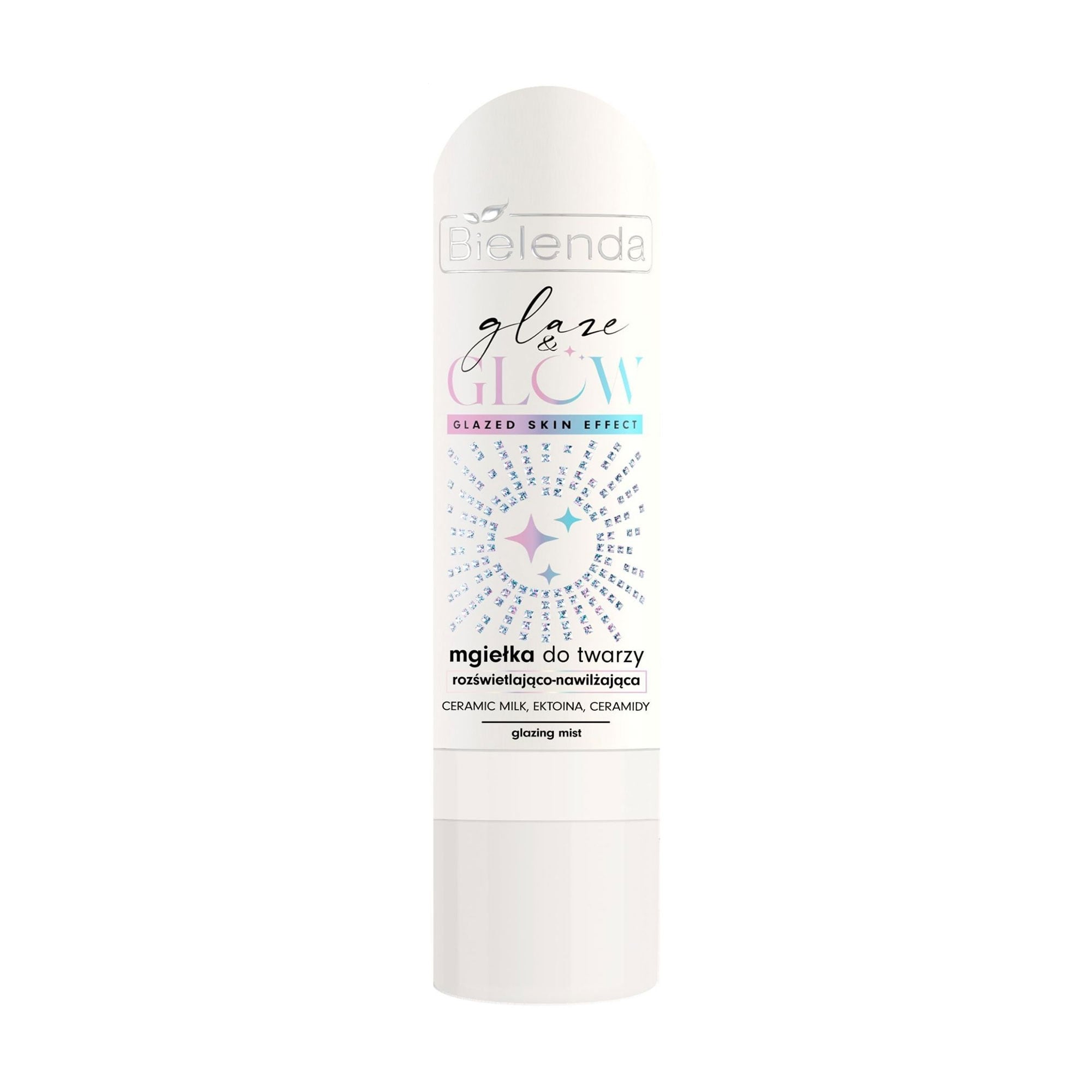 Зволожувальний спрей для обличчя Bielenda Glaze &amp; Glow Glazing Mist з ефектом сяйва, 100 мл